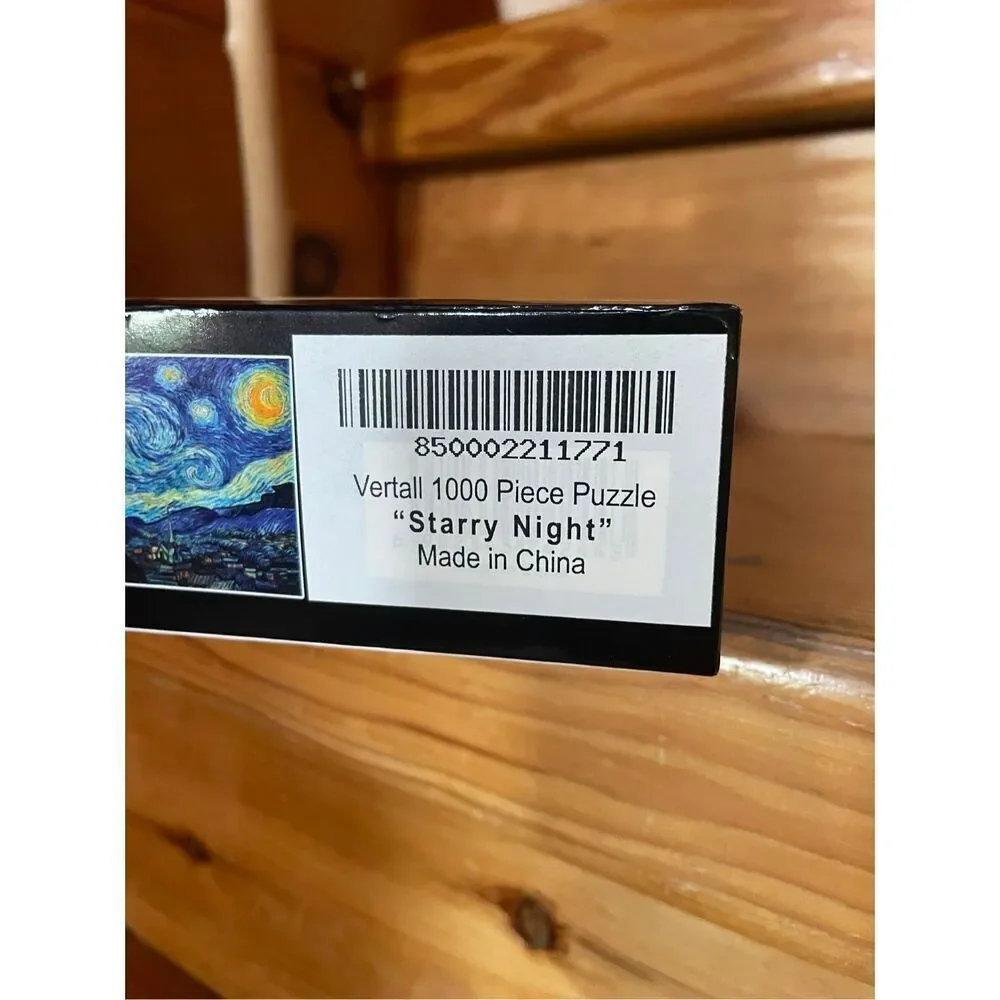 Van Gogh Starry Night 1000 Piece Jigsaw Puzzle